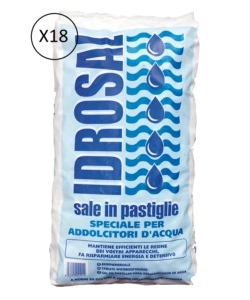 BANCALE 18 SACCHI DA 25 KG PASTIGLIE DI SALE IDROSAL
